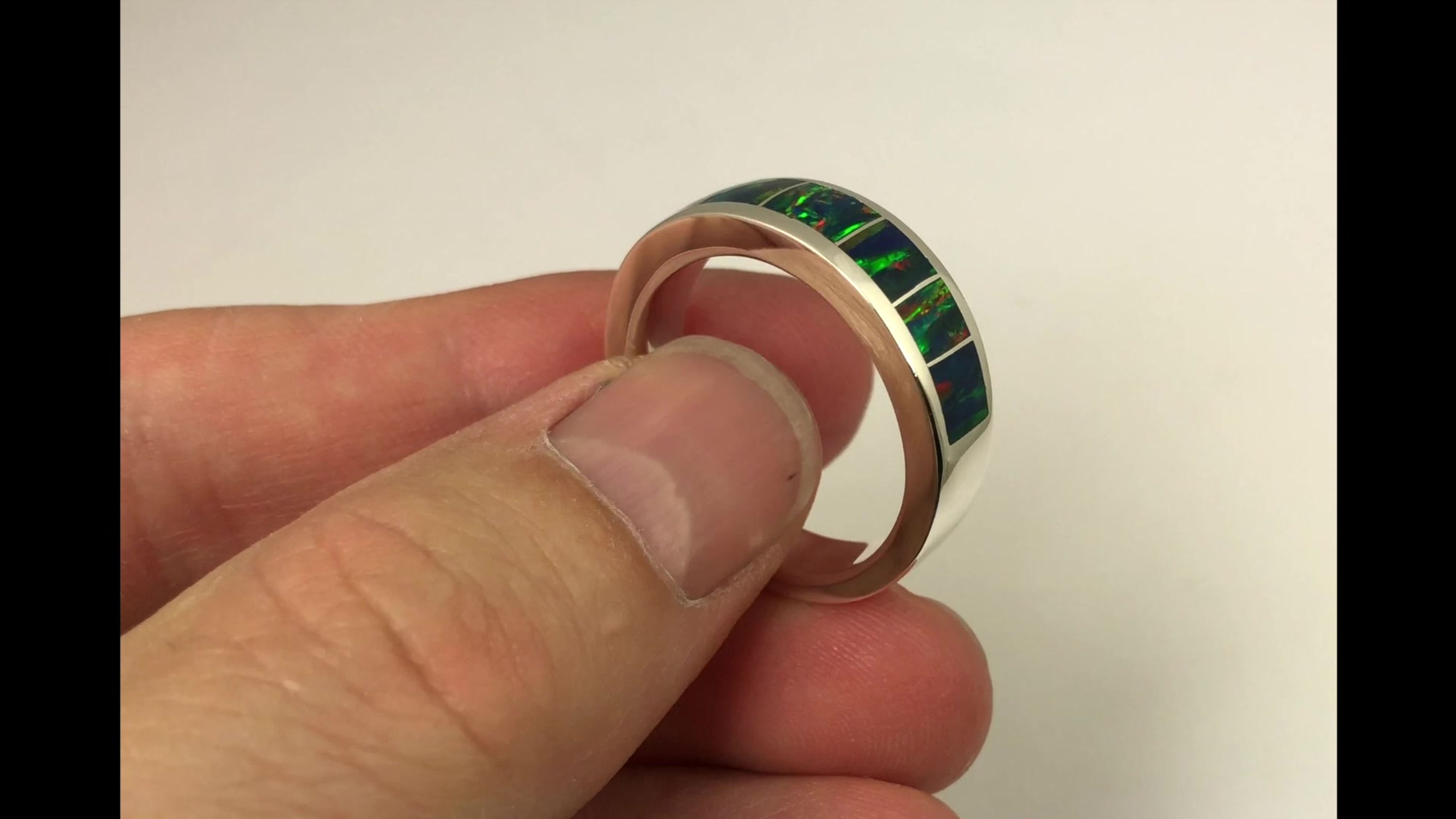 Lab Opal Rings, Wedding Bands and Engagement Rings
